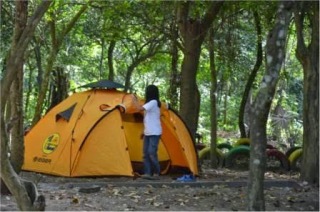 Camping Ground Pantai Papuma Jember - bromotravelguide